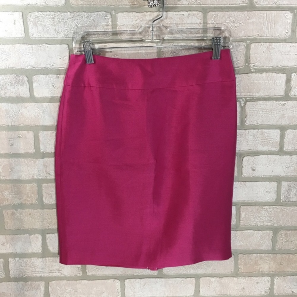 Talbots NWT Silk Blend Pink Pencil Skirt